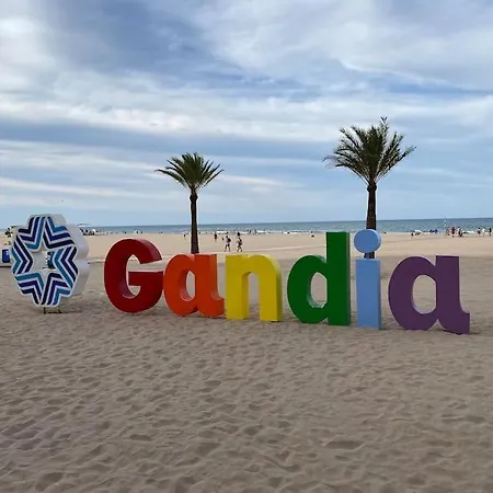 Lovely Family Apartment 2 Min. From The Beach Playa de Gandia Exterior photo